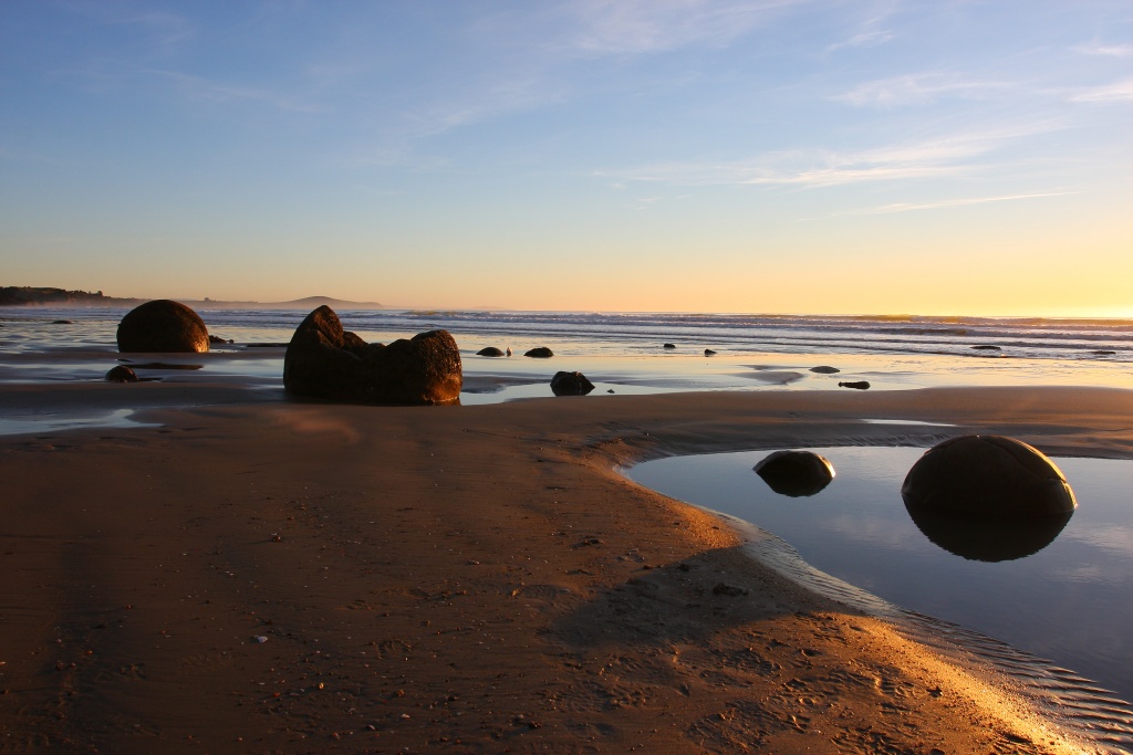 Moeraki Boulders Nuova Zelanda Moeraki Boulders Nuova Zelanda